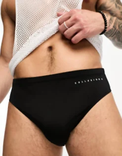Swimwear*Collusion Swim Brief In Black