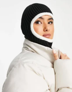 Scarves*Collusion Unisex Balaclava In Black
