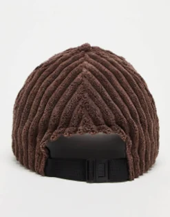Caps*Collusion Unisex Chunky Cord Cap In Brown