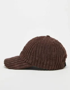 Caps*Collusion Unisex Chunky Cord Cap In Brown