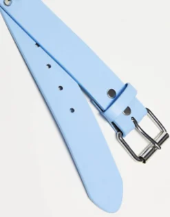 Belts*Collusion Unisex Studded Belt In Blue