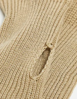Gloves*Daisy Street Long Fingerless Gloves In Cream White