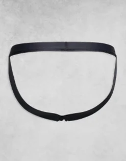 Underwear*DESIGN 3 Pack Jock Straps In Grey/Black/Off White Multi