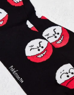 Socks*DESIGN 2 Pack Pokemon Sports Sock With Pokeball Multi