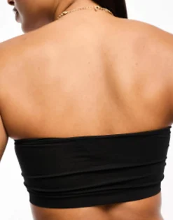 Multipacks*DESIGN 2 Pack Seamless Bandeau Bras With Removable Pads In Black