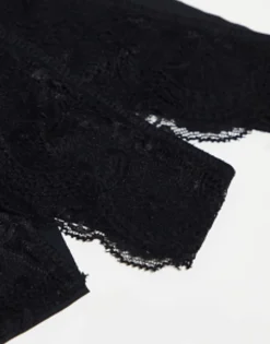 Multipacks*DESIGN 3 Pack Thong In No Vpl & Lace In Black