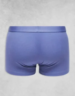 Underwear*DESIGN 3 Pack Trunks In Navy/Grey/Off White Multi
