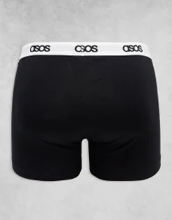 Underwear*DESIGN 5 Pack Trunks With Branded Waistband Multi