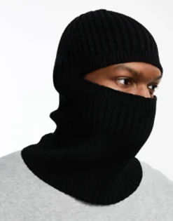 Beanies*DESIGN Balaclava In Black
