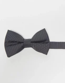Ties*DESIGN Bow Tie In Charcoal