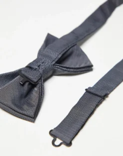 Ties*DESIGN Bow Tie In Charcoal