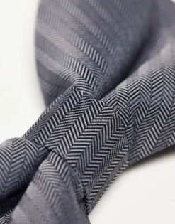 Ties*DESIGN Bow Tie In Charcoal