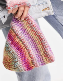 Beanies*DESIGN Bright Mix Knit Beanie Multi
