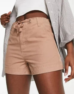 Shorts*DESIGN Cargo Shorts In Tan