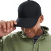 Caps & Hats*DESIGN Classic Baseball Cap In Cotton Black