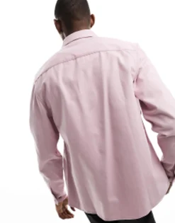 Tall*DESIGN Cotton Shacket In Lilac