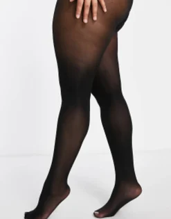 Socks & Tights*Curve Design 40 Denier Tights In Black