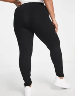 Multipacks*Curve Design 2 Pack Leggings In Black