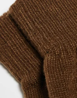Gloves*DESIGN Fingerless Gloves In Brown