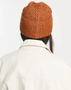 Hats*DESIGN Fisherman Beanie In Tobacco Tabacco