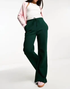 Tracksuits & Joggers*DESIGN Flared Jogger In Forest Green