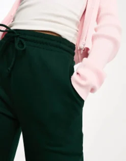 Tracksuits & Joggers*DESIGN Flared Jogger In Forest Green