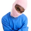 Beanies*DESIGN Fluffy Balaclava In Pink