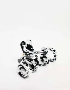 Hair Accessories*DESIGN Hair Clip Claw In Mono Resin Multi