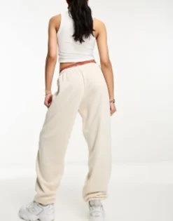 Tracksuits & Joggers*DESIGN Low Rise Oversized Joggers With Puddle Hem In Stone