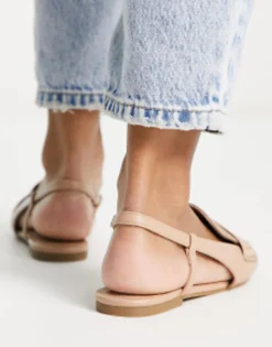 Loafers*DESIGN Manifest Slingback Loafer In Beige