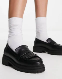 Loafers*DESIGN Melon Chunky Loafers In Black
