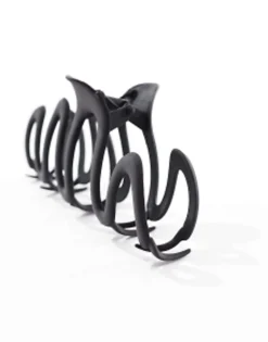 Hair Accessories*DESIGN Metal Hair Clip Claw In Black