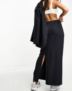Suits & Tailoring*DESIGN Mix & Match In Navy Pinstripe