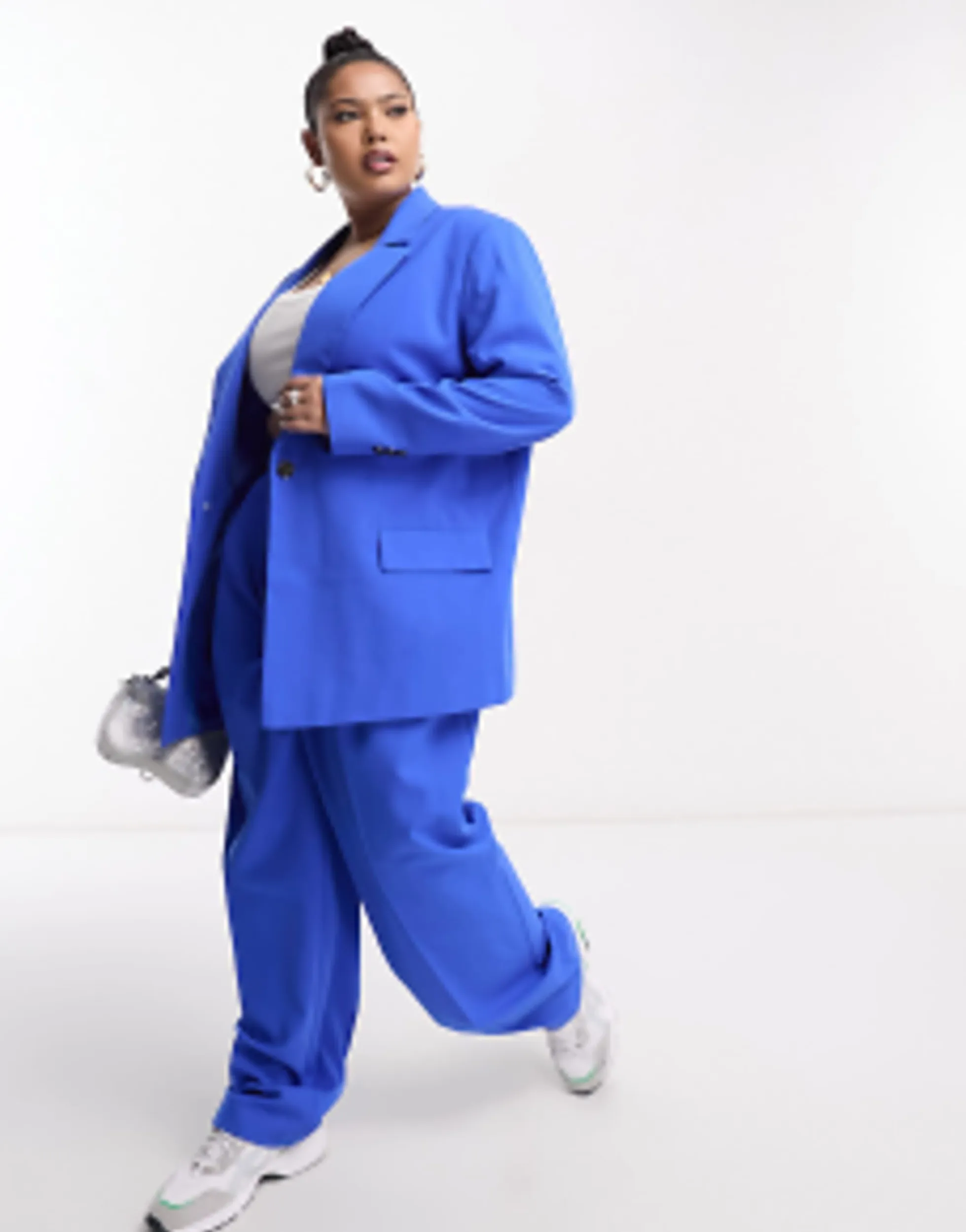 Suits & Tailoring*DESIGN Mix & Match Suit In Electric Blue