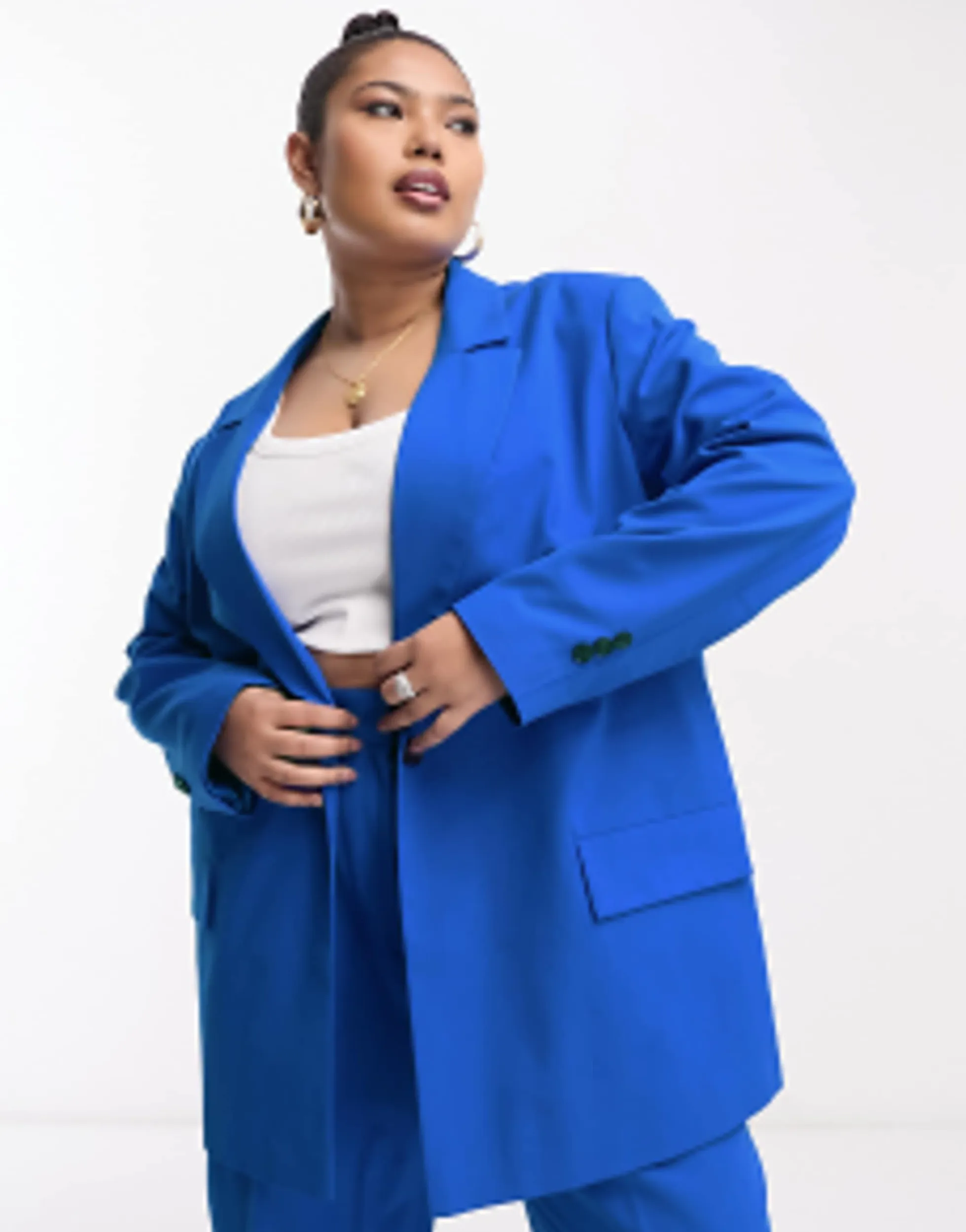 Suits & Tailoring*DESIGN Mix & Match Suit In Electric Blue