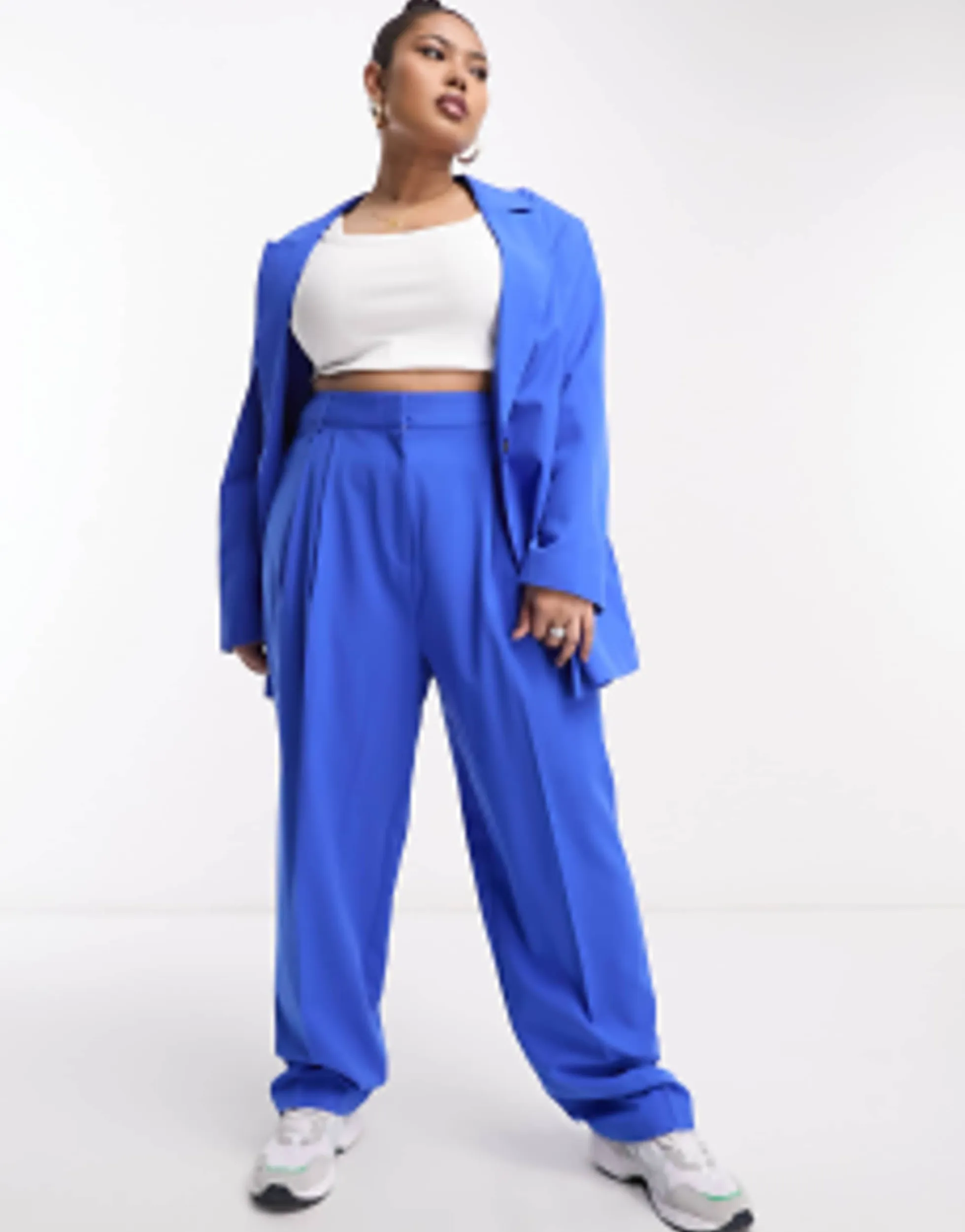 Suits & Tailoring*DESIGN Mix & Match Suit In Electric Blue