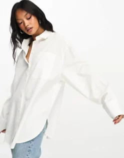 Shirts*DESIGN Oxford Shirt In White