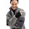 Gloves*DESIGN Palm Warmer In Black