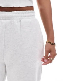Tracksuits & Joggers*Petite Design Ultimate Jogger Co-Ord In Ice Marl