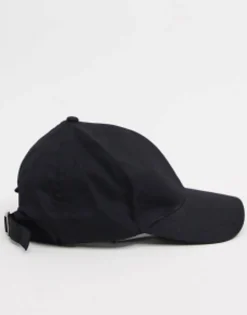 Hats*DESIGN Plain Baseball Cap With Improved Fit In Black