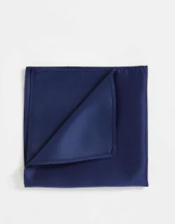 Ties*DESIGN Pocket Square In Navy