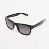 Sunglasses*DESIGN Retro Square Sunglasses In Black