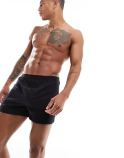 Underwear*DESIGN Single Jersey Boxer Black