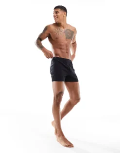 Underwear*DESIGN Single Jersey Boxer Black