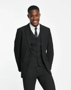 Suits & Tailoring*DESIGN Skinny Suit In Black