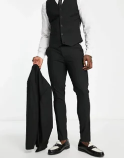 Suits & Tailoring*DESIGN Skinny Suit In Black
