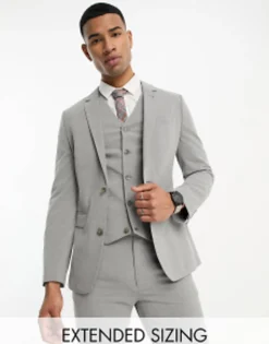 Suits & Tailoring*DESIGN Skinny Suit In Grey