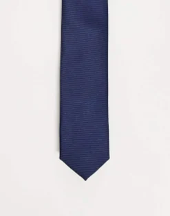 Ties*DESIGN Skinny Tie In Navy