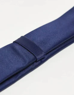 Ties*DESIGN Skinny Tie In Navy