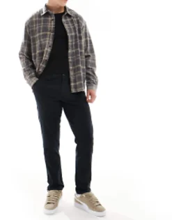 Trousers & Chinos*DESIGN Slim Chinos In Black